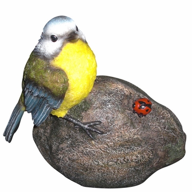 Bird on Rock Statuary - Click to enlarge
