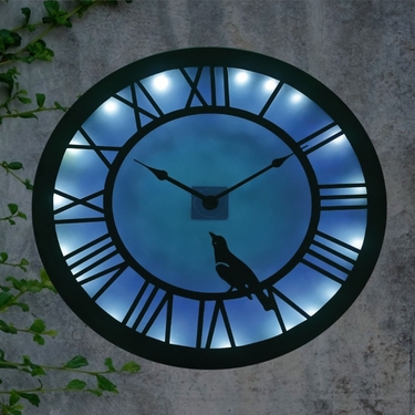 Bird Solar Clock - Click to enlarge