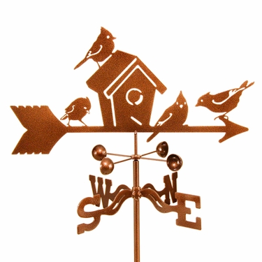 Birdhouse Weathervane - Click to enlarge