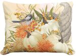 Birds w/Pumpkins 1 Outdoor Pillow