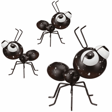 Friendly Black Ant Bitty Bugs (Set of 3) - Click to enlarge
