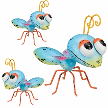 Pastel Butterfly Bitty Bugs (Set of 3) - Click to enlarge