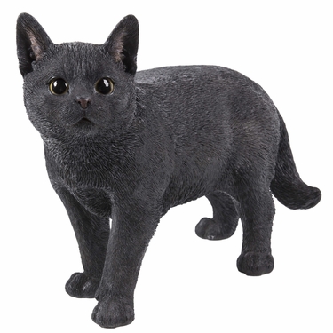 Black Cat Statue - Looking Left - Click to enlarge