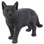Black Cat Statue - Looking Left Black Cat Statue - Looking Left