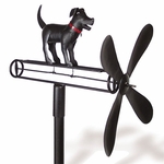 Black Lab Whirligig Stake Black Lab Whirligig Stake
