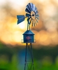 90" Black Water Tower Windmill