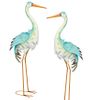 Blue Bayou Standing Herons (Set of 2)