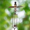 Blue Bird Wearing Hat Rocker Stake