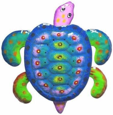 Blue Green Sea Turtle Decor - Click to enlarge