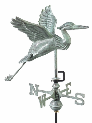 Blue Heron Weathervane - Click to enlarge