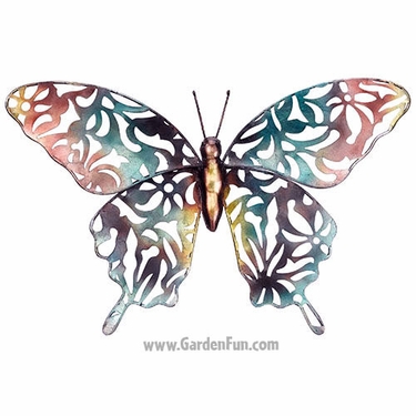 Blue Lace Butterfly Wall Decor - Click to enlarge