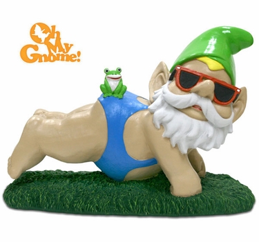 Blue Mankini Gnome - OMG! - Click to enlarge