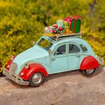 Blue & Red Buggy w/Christmas Gifts