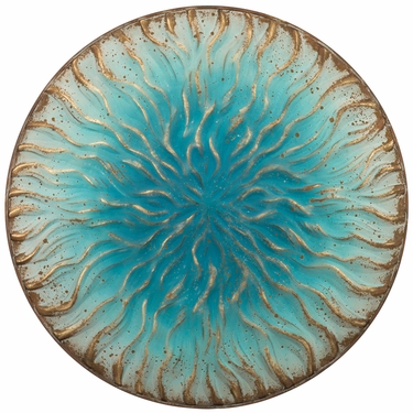Blue Wave Wall Decor - Click to enlarge