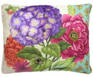 Bold Blossom 1 Outdoor Pillow - Click to enlarge
