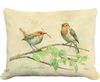 Botanical Robins Outdoor Pillow