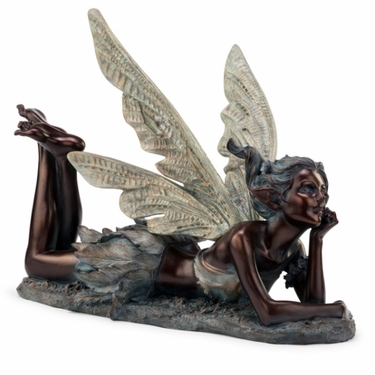Bronze Day Dreaming Fairy - Click to enlarge