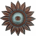 Bronze Floral Wall Decor