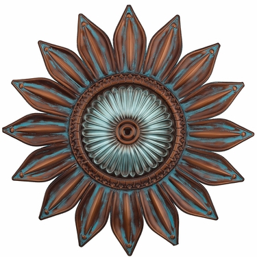 Bronze Floral Wall Decor - Click to enlarge