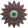 Bronze Floral Wall Decor