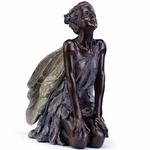 Bronze Garden Fairy Devotee Bronze Garden Fairy Devotee
