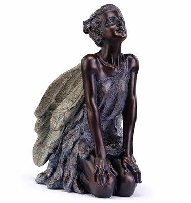 Bronze Garden Fairy Devotee - Click to enlarge