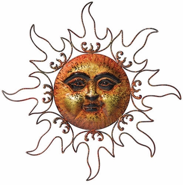 Bronze Marble Sun Decor - Click to enlarge