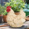 Buff Hen Decor (Set of 2)