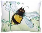 Bumble Bee Whisp Outdoor Pillow