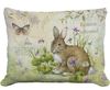 Bunny Eastern Cottontail Outdoor Pillow