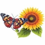 Butterfly/Sunflower Wall Decor