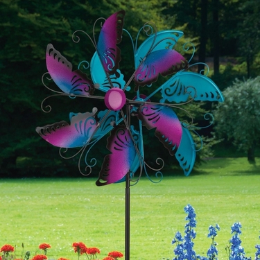 Butterfly Wings Wind Spinner - Click to enlarge