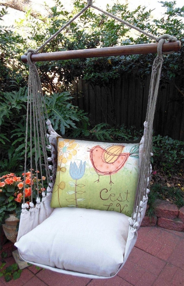 C'est La Vie Hammock Chair Swing Set - Click to enlarge