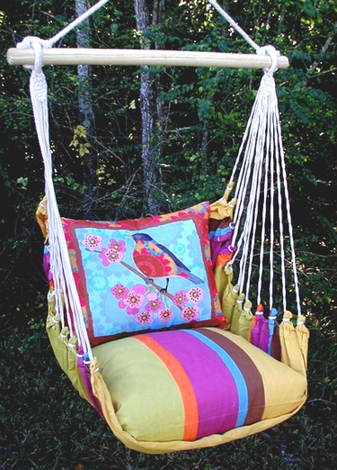 Cafe Soleil Ladybird Hammock Chair Swing Set - Click to enlarge