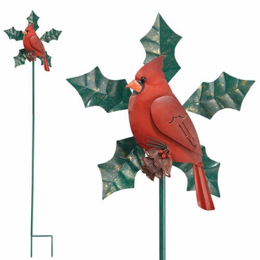 Cardinal Garden Spinner - Click to enlarge