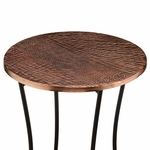 Cast Plant Stand - Copper