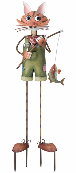 Cat Boy Garden Decor - Click to enlarge