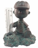 Charlie Brown Rain Gauge - Patina Bronze