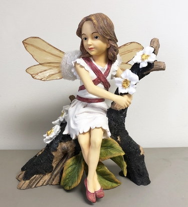 Cherry Blossom Fairy Statue - Click to enlarge