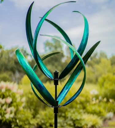 Cheyenne Wind Spinner - Caribbean Blue - Click to enlarge