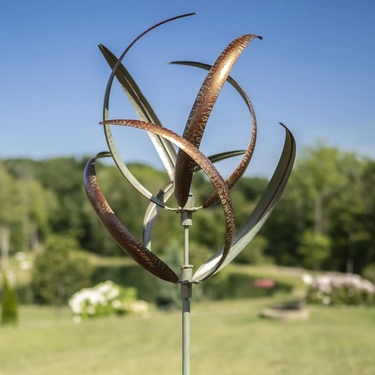 Cheyenne Wind Spinner - Copper Verde - Click to enlarge