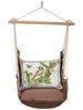 Chocolate Bird on Cactus Hammock Chair Swing Set