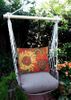 Chocolate Fall Bloom 1 Hammock Chair Swing Set