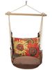 Chocolate Fall Bloom 1 Hammock Chair Swing Set
