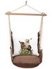 Chocolate Labrador Trio Hammock Chair Swing Set