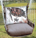 Chocolate Turtle Baby Hammock Chair Swing Set