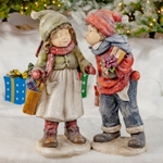 "First Kiss" Christmas Figurines (Set of 2)