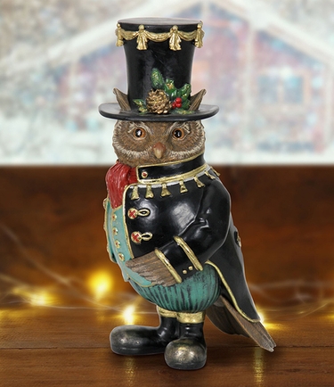 Christmas Owl Decor - Click to enlarge