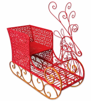 Christmas Reindeer Sleigh - Click to enlarge