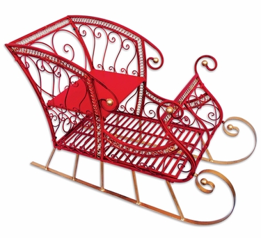 Christmas Santa Sleigh - Click to enlarge